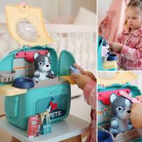 gyvunu kuprine - WOOPIE 2in1 nešiojamas šuniuko grožio salonas kuprinėje - 14 nuotrauka