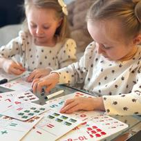lavinamosios korteles - Woopie edukacinės skaičiavimo kortelės 30 vnt - 10 nuotrauka