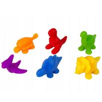 montessori zaislai - Woopie Montessori spalvų rūšiuoklė Dinozaurai 56 el - 4 nuotrauka