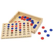 loginiai zaidimai - Dėlionė Viga Toys Stalo žaidimas Spalvotos linijos - 5 nuotrauka