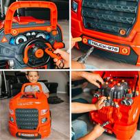 rinkinys - Woopie Jaunojo mechaniko sunkvežimio taisymo komplektas ir priedai 61 vnt. - 9 nuotrauka