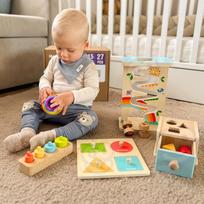 montessori zaislai - Woopie Montessori edukacinis rinkinys 6in1 (13–15 mėn) - 7 nuotrauka