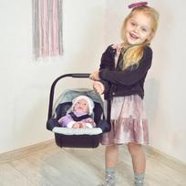 nesiokle lelei - WOOPIE ROYAL Nosidełko dla Lalki 33-48 cm - 8 nuotrauka