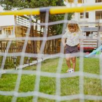 futbolo kamuolys - Krepšinio ir futbolo vartų rinkinys 2in1 WOOPIE + kamuoliai ir pompa - 8 nuotrauka