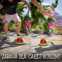 paleidimo irenginys - Woopie 3in1 Rocket Toss Target Ladybird raketų paleidimo įrenginys - 14 nuotrauka