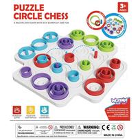 loginiai zaidimai - Woopie Strateginis loginis stalo žaidimas Circle Chess - 2 nuotrauka