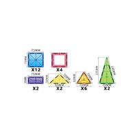 montessori zaislai - WOOPIE Magnetiniai konstruktoriai Montessori 3D, 28 vnt. - 2 nuotrauka