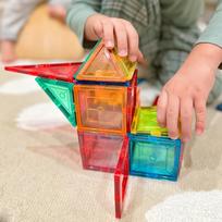 montessori zaislai - WOOPIE Magnetiniai konstruktoriai Montessori 3D, 28 vnt. - 10 nuotrauka