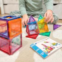 montessori zaislai - WOOPIE Magnetiniai konstruktoriai Montessori 3D, 28 vnt. - 11 nuotrauka