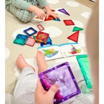 montessori zaislai - WOOPIE Magnetiniai konstruktoriai Montessori 3D, 28 vnt. - 12 nuotrauka