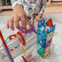 magnetiniu bloku rinkinys - Woopie magnetiniai konstruktoriaus blokeliai 3D 126vnt - 8 nuotrauka