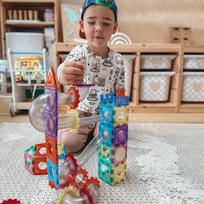 magnetiniu bloku rinkinys - Woopie magnetiniai konstruktoriaus blokeliai 3D 126vnt - 10 nuotrauka