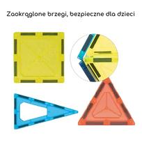 magnetines kaladeles - Woopie magnetinis konstruktorius Stovėjimo aikštelė 7,5 cm 112 vnt - 3 nuotrauka