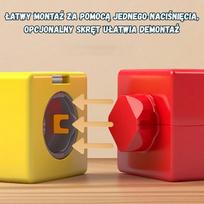 magnetines kaladeles - WOOPIE Magic Cube magnetinių kaladėlių - traukinio trasos rinkinys 32 vnt - 7 nuotrauka