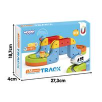 magnetines kaladeles - Woopie Magic Cube Magnetic Blocks Levitating Track 18 pcs - 2 nuotrauka