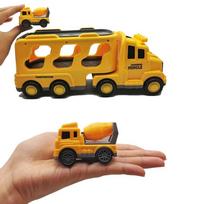 traliukas - WOOPIE Tralas automobilinis rinkinys 5 automobiliai - kelio pagalba - 5 nuotrauka