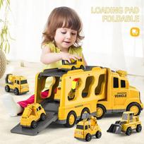 traliukas - WOOPIE Tralas automobilinis rinkinys 5 automobiliai - kelio pagalba - 9 nuotrauka