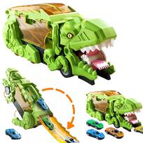 dinozauru trasa - Woopie dinozaurų bėgių transporto priemonių rinkinys - 3 nuotrauka