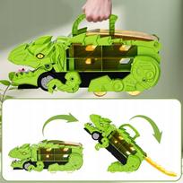dinozauru trasa - Woopie dinozaurų bėgių transporto priemonių rinkinys - 8 nuotrauka
