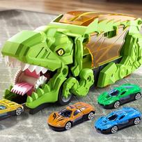 dinozauru trasa - Woopie dinozaurų bėgių transporto priemonių rinkinys - 11 nuotrauka