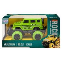 rc dzipas - WOOPIE RC džipas Cross-Country LED, Juodas (Black) - 4 nuotrauka