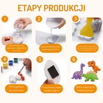 pasidaryk pats - WOOPIE pasidaryk pats dažymo rinkinys: dinozaurai - 5 nuotrauka