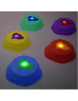 akmenys - Woopie Glow Stones šviečiantys balansiniai akmenys 6 vnt. - 4 nuotrauka