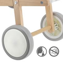 leles vezimelis - Viga Toys medinis lėlių vežimėlis - 5 nuotrauka