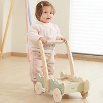 sokliukai - Stumiamas žaislas Viga Baby Walker Pink 50178 - 3 nuotrauka