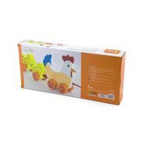 zaislas vista - Viga Pull Along Hen Two Chicks 50078 - 2 nuotrauka