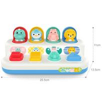 pop up zaislas - Woopie Baby Iššokantys gyvūnai POP-UP edukacinis žaislas - 3 nuotrauka