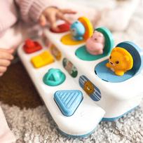 pop up zaislas - Woopie Baby Iššokantys gyvūnai POP-UP edukacinis žaislas - 8 nuotrauka