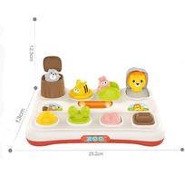 issokantis zaislas - Woopie Baby Lavinantis žaislas Pop Up ZOO 52517 - 3 nuotrauka