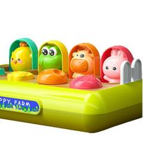 happie - Woopie Baby Edukacinis žaislas Iššokantys gyvūnai Happy Farm POP-UP 49720 - 7 nuotrauka