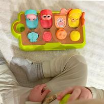 happie - Woopie Baby Edukacinis žaislas Iššokantys gyvūnai Happy Farm POP-UP 49720 - 15 nuotrauka