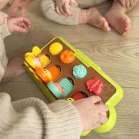 happie - Woopie Baby Edukacinis žaislas Iššokantys gyvūnai Happy Farm POP-UP 49720 - 16 nuotrauka
