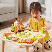 montessori zaislai - Edukacinis stalas Viga PolarB Montessori - 5 nuotrauka
