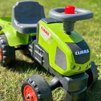 automobilio priekaba - Paspiriamas automobilis Falk Claas Axos 310, žalias - 12 nuotrauka