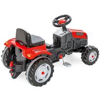 traktoriaus ratai - Woopie Farmer GoTrac pedalinis traktorius, žalias (Green) - 4 nuotrauka