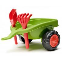 paspiriamas traktorius - FALK Claas 470 Arion paspiriama mašinėlė – traktorius su priekaba, žalias (Green) - 6 nuotrauka