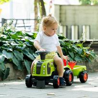 paspiriamas traktorius - FALK Claas 470 Arion paspiriama mašinėlė – traktorius su priekaba, žalias (Green) - 9 nuotrauka