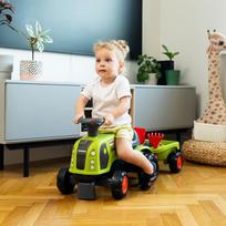 paspiriamas traktorius - FALK Claas 470 Arion paspiriama mašinėlė – traktorius su priekaba, žalias (Green) - 11 nuotrauka
