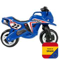 masineles vaikams - Paspiriamas motociklas INJUSA Honda Racer, mėlynas (Blue) - 2 nuotrauka