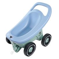 vezimelis 3 viename - BIG Buggy 3-in-1 vežimėlis, mėlynas/turkio (Blue/Turquoise) - 2 nuotrauka