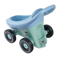 vezimelis 3 viename - BIG Buggy 3-in-1 vežimėlis, mėlynas/turkio (Blue/Turquoise) - 3 nuotrauka