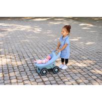 vezimelis 3 viename - BIG Buggy 3-in-1 vežimėlis, mėlynas/turkio (Blue/Turquoise) - 8 nuotrauka