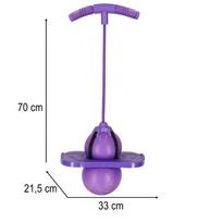 pog - Balansinis šokliukas Ikonka POGO, violetinis - 3 nuotrauka