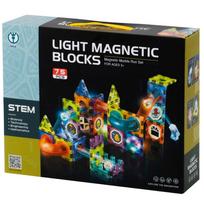 blokeliai - Šviečiantis magnetinis konstruktorius 75 det. - 2 nuotrauka