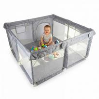 kudikio maniezas - KIK Playpen 120x120 cm Pilkas (Grey) - 3 nuotrauka