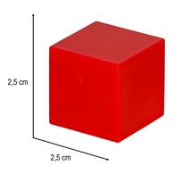 magnetiniai kubeliai - IKONKA Mokomosios magnetinės kubinės konstrukcinės kaladėlės 64 el. - 3 nuotrauka